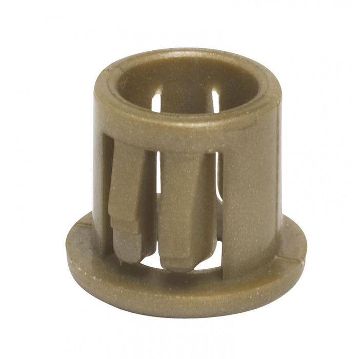 Satco 90-1825 Nylon Snap-In Bushing For 3/8" Hole Gold Finish