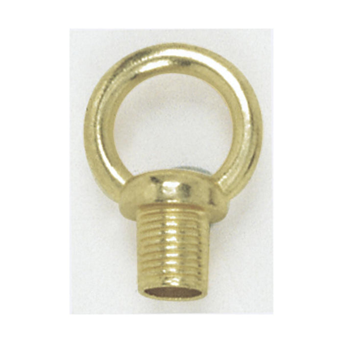 Satco 90-200 1" Male Loop 1/8 IP With Wireway 10lbs Max Brass Plated Finish