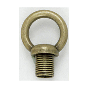 Satco 90-202 1" Male Loop 1/8 IP With Wireway 10lbs Max Antique Brass Finish