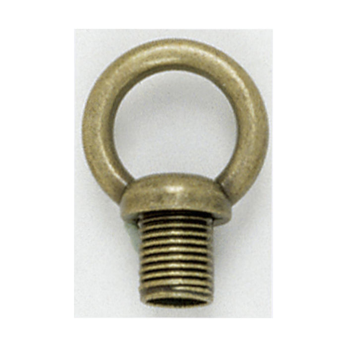 Satco 90-202 1" Male Loop 1/8 IP With Wireway 10lbs Max Antique Brass Finish