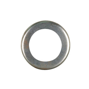Satco 90-2057 Steel Check Ring Curled Edge 1/4 IP Slip Unfinished 1" Diameter
