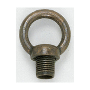 Satco 90-206 1" Male Loops 1/8 IP With Wireway 10lbs Max Antique Copper Finish