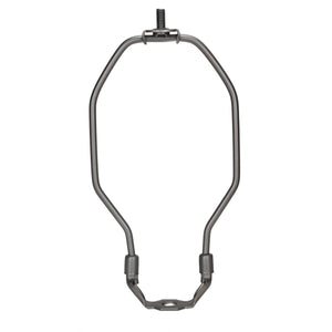 Satco 90-2081 Light Duty Harp Dark Antique Brass Finish 7" Height 1/8 IP Saddle 1/4-27 Thread 125 Carton