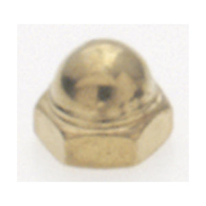 Satco 90-208 Cap Nut 8/32 Brass Plated Finish