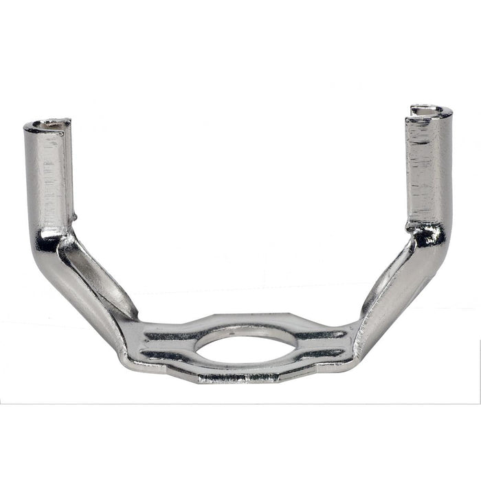 Satco 90-2094 Light Duty Saddle Nickel Plated 1/4 IP