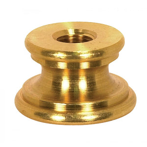 Satco 90-2164 Solid Brass Neck And Spindle Unfinished 1-1/4" x 3/4" 1/8 IP Tapped