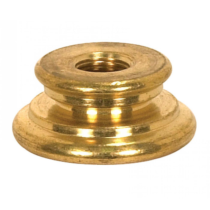 Satco 90-2165 Solid Brass Neck And Spindle Unfinished 1-1/4" x 9/16" 1/8 IP Tapped