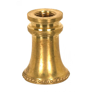 Satco 90-2168 Solid Brass Neck And Spindle Unfinished 7/8" x 1-1/4" 1/8 IP Tapped