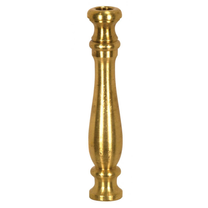 Satco 90-2170 Solid Brass Neck And Spindle Unfinished 3/4" x 4-1/8" 1/8 IP Tapped
