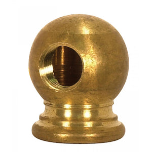 Satco 90-2176 Brass Ball Armback Unfinished 7/8" x 1-1/16" 1/4 IP x 1/8 IP