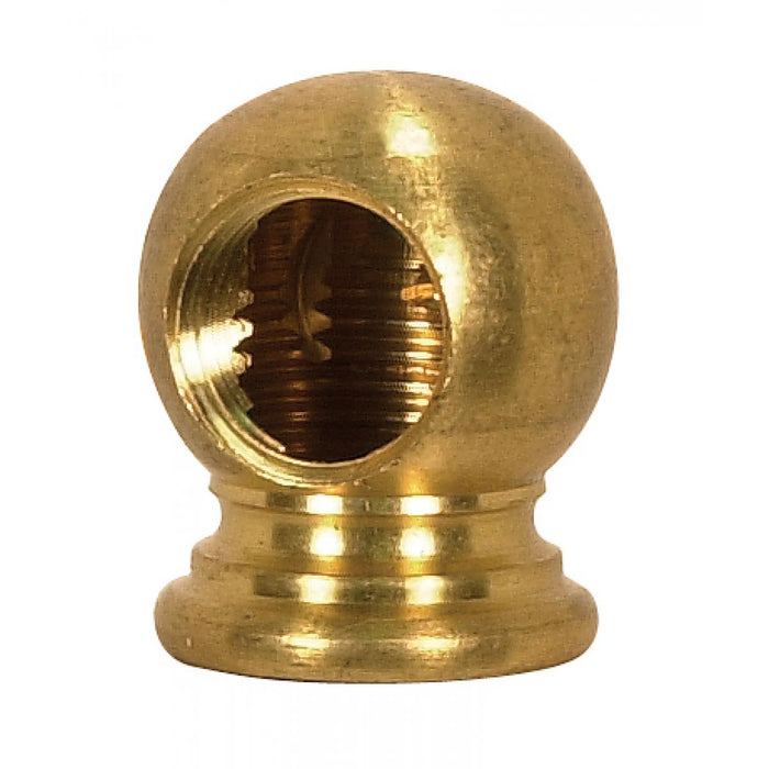 Satco 90-2177 Brass Ball Armback Unfinished 7/8" x 1-1/16" 1/4 IP x 1/4 IP