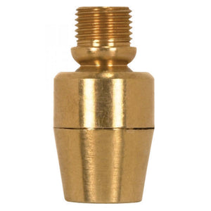 Satco 90-2330 Solid Brass Modern Swivel 1/8 M x 1/8 F 1-5/16" Height Unfinished