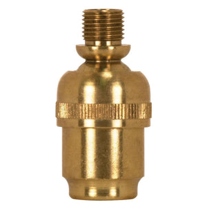 Satco 90-2335 Solid Brass Heavy Duty Swivel 1/8 M x 1/8 F 1-3/4" Height Unfinished