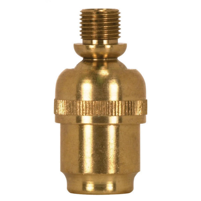Satco 90-2335 Solid Brass Heavy Duty Swivel 1/8 M x 1/8 F 1-3/4" Height Unfinished