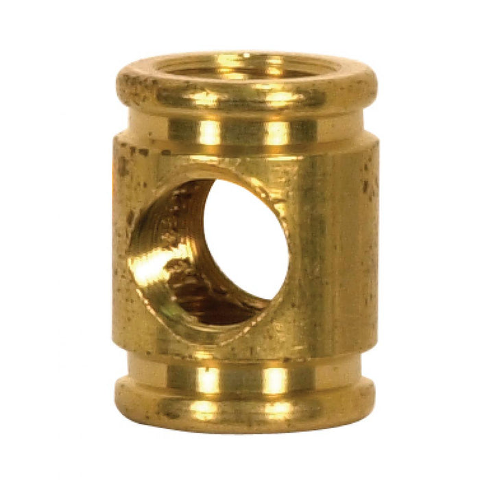 Satco 90-2373 Brass Armback Unfinished 5/8" x 13/16" 1/8 IP x 1/8 IP x1/8 IP x 1/8 IP With 4 Holes