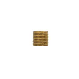 Satco 90-2385 1/4 IP Solid Brass Unfinished 3" Length 1/2" Wide