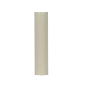 Satco 90-2444 Plastic Candle Cover Cream Plastic 13/16" Inside Diameter 7/8" Outside Diameter 6" Height