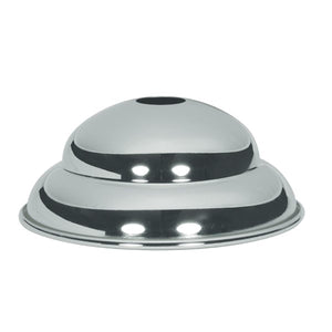Satco 90-2489 Chrome Finish w/Matching Screw Collar Loop Diameter 5-1/2" Center Hole 11/16" Height 2-1/4"