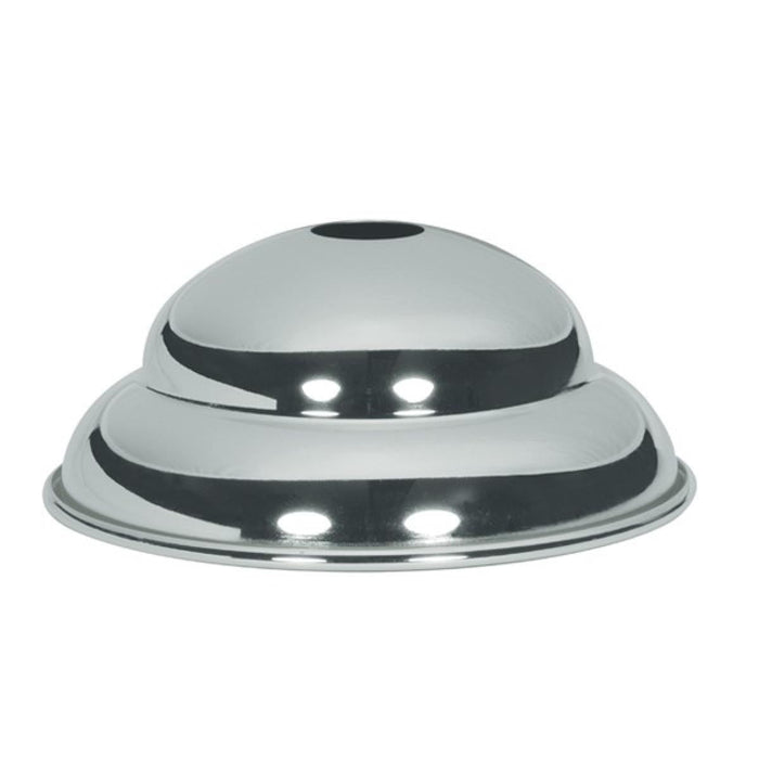 Satco 90-2489 Chrome Finish w/Matching Screw Collar Loop Diameter 5-1/2" Center Hole 11/16" Height 2-1/4"