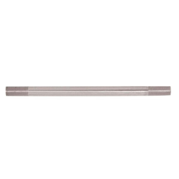 Satco 90-2504 Steel Pipe 1/8 IP Nickel Plated Finish 10" Length 3/4" x 3/4" Threaded On Both Ends