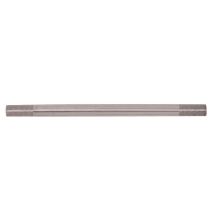 Satco 90-2511 Steel Pipe 1/8 IP Raw Steel Finish 12" Length 3/4" x 3/4" Threaded On Both Ends