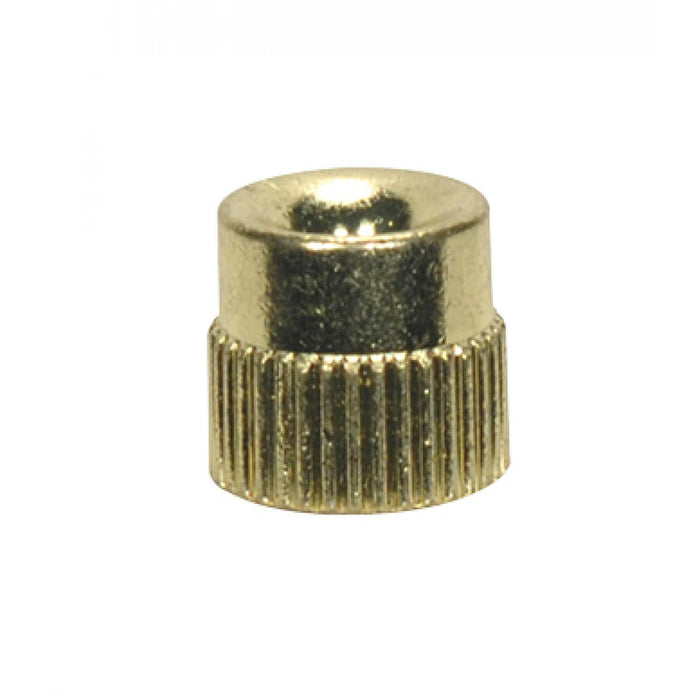 Satco 90-2585 Knurled Nut For Switches Brass For Rotary And Push