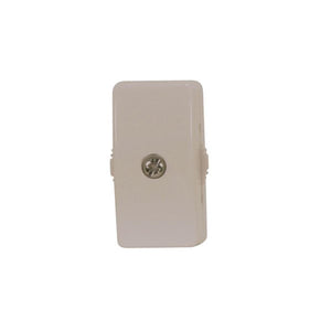 Satco 90-2629 On-Off Cord Switch For 18/2 SPT-2 6A-125V, 3A-250V, 3A-120V, 3A-125V Ivory Finish