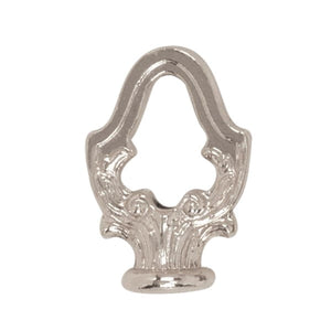 Satco 90-341 2" Die Cast Fixture Loop 1/8 IP With Wireway 20lbs Max Chrome Finish