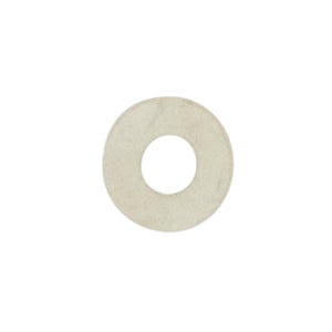 Satco 90-387 Rubber Washer 1/8 IP Slip White Finish 1" Diameter