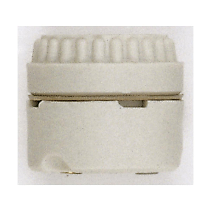 Satco 90-425 Two Piece Medium Base Porcelain Sign Receptacle Screw Terminals 1-1/2" Height 1-3/4" Diameter 660W 250V