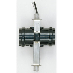 Satco 90-465 Phenolic Twin Cluster 1-1/2" 1/8 IP Threaded Top Bracket With 1/2" Pipe 12" AWM B/W Leads 105C 660W 250V