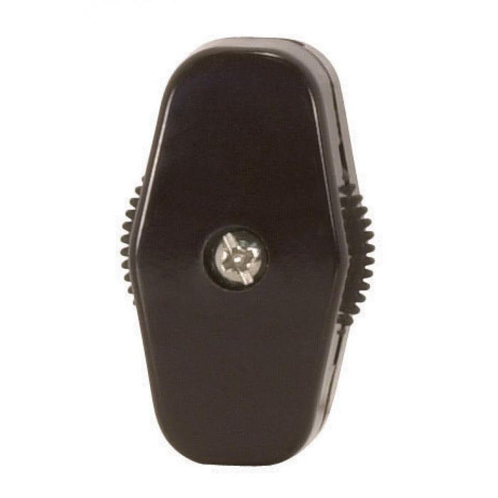 Satco 90-506 On-Off Cord Switch For 18/2 SPT-1 6A-125V, 3A-250V, 3A-120V, 3A-125V Brown Finish