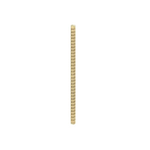 Satco 90-5180 1/8 IP Steel Yellow Zinc Plated 22-1/2" Length 3/8" Wide
