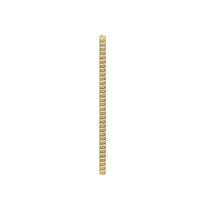 Satco 90-5180 1/8 IP Steel Yellow Zinc Plated 22-1/2" Length 3/8" Wide