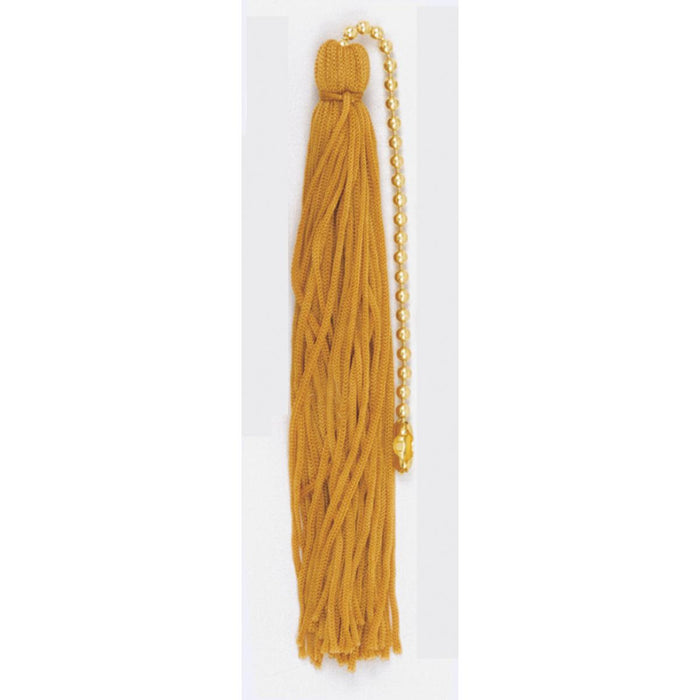 Satco 90-521 Tassel Gold 5" Length With Beaded Chain