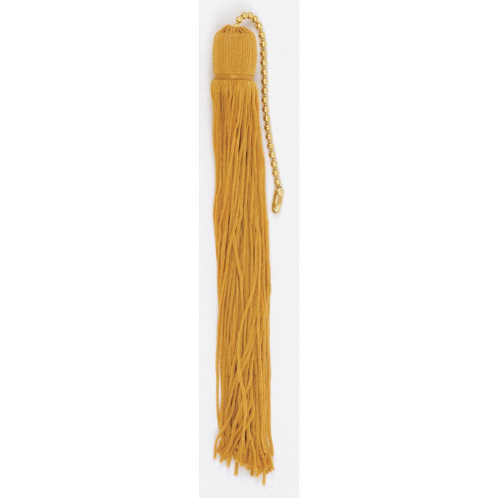Satco 90-534 Tassel Gold 7" Length With Beaded Chain