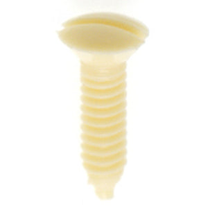 Satco 90-539 Plastic Switchplate Screw 6/32 Ivory Plastic 1/2" Length