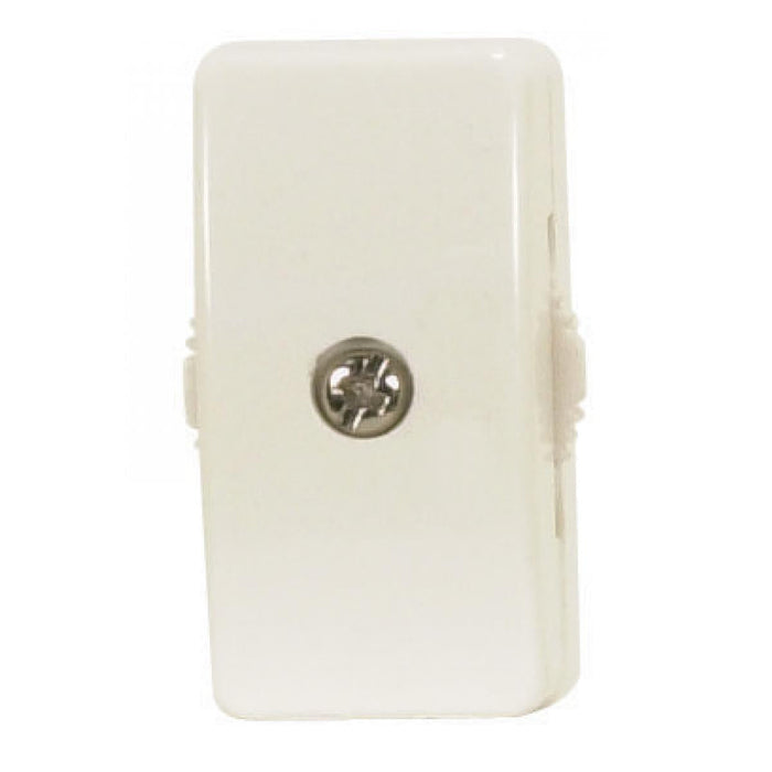 Satco 90-573 On-Off Cord Switch For 18/2 SPT-2 6A-125V, 3A-250V, 3A-120V, 3A-125V White Finish