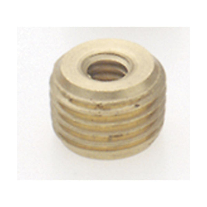 Satco 90-645 Brass Reducing Bushing Unfinished 1/8 M x 1/4-27 F