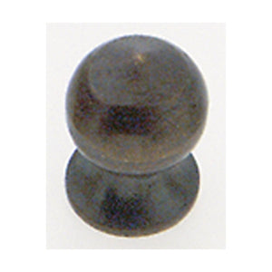 Satco 90-651 Brass Pear Knob 8/32 Antique Brass Finish