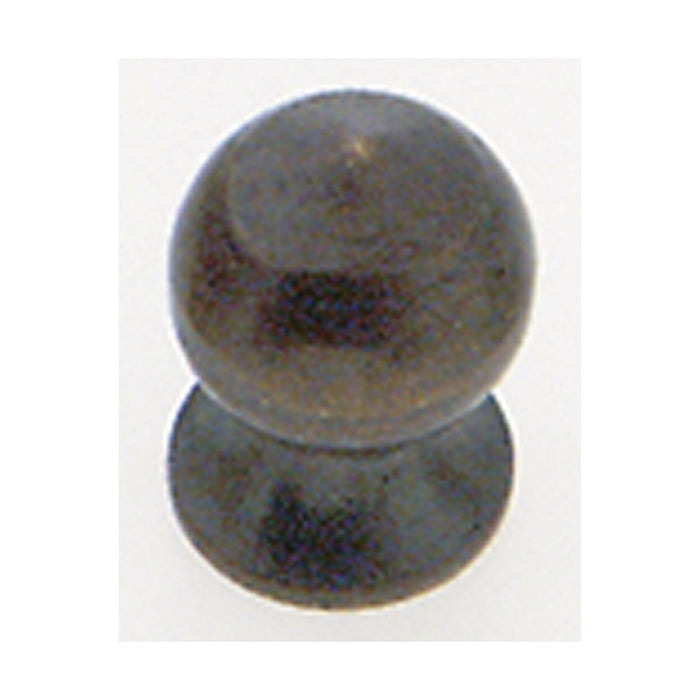 Satco 90-651 Brass Pear Knob 8/32 Antique Brass Finish