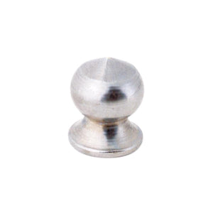 Satco 90-653 Brass Pear Knob 8/32 Nickel Finish