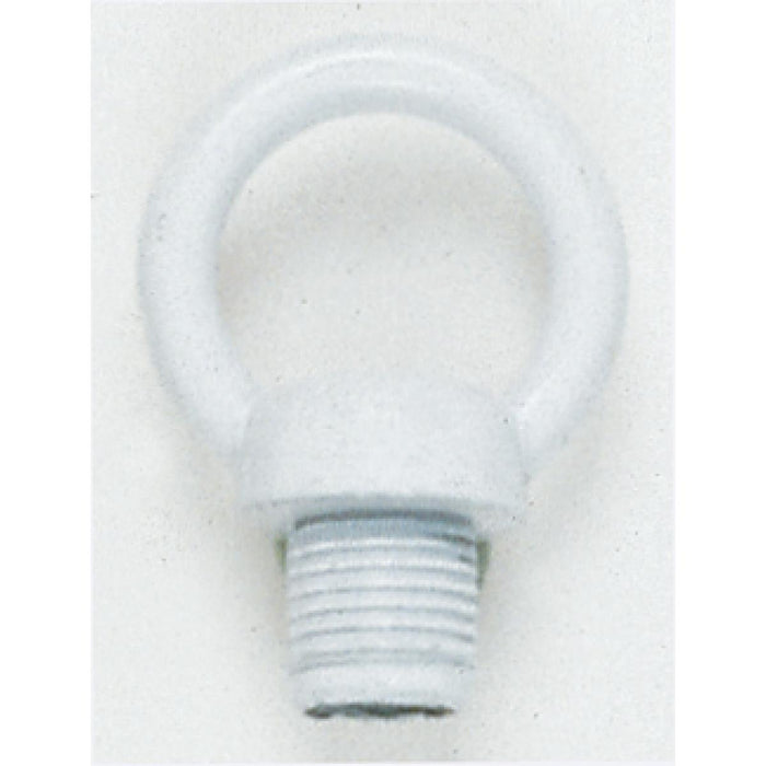 Satco 90-721 1" Male Loops 1/8 IP With Wireway 10lbs Max White Finish