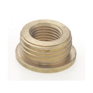 Satco 90-765 Brass Reducing Bushing Unfinished 3/8 M x 1/4 F With Shoulder
