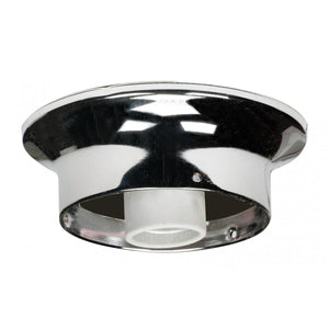 Satco 90-840 3-1/4" Wired Holder Chrome Finish Includes Hardware 60W Max