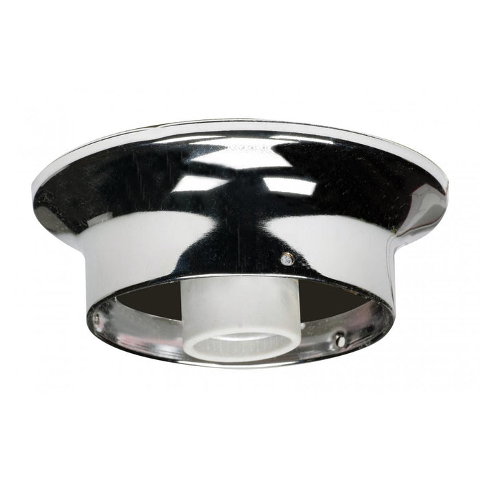 Satco 90-840 3-1/4" Wired Holder Chrome Finish Includes Hardware 60W Max