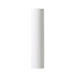 Satco 90-909 Plastic Candle Cover White Plastic 13/16" Inside Diameter 7/8" Outside Diameter 24" Height