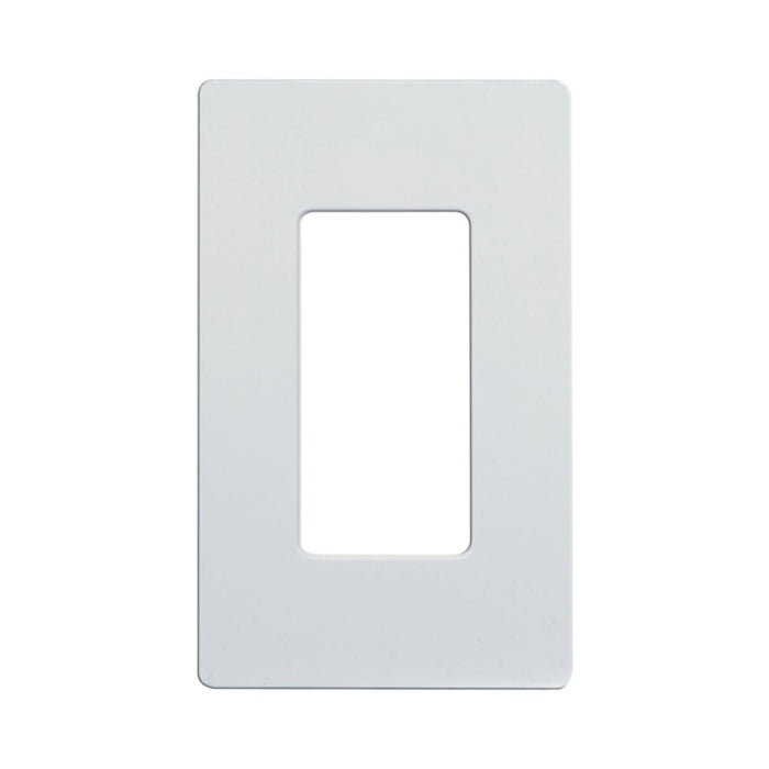 Satco 96-122 Wallplate For Dimmers And Sensors 1-Gang Ivory Finish Lutron