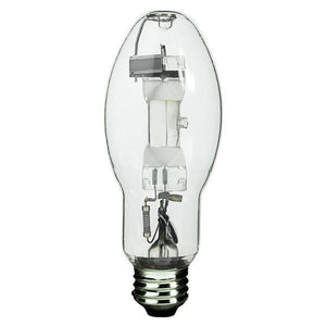 BD17 Unprotected Arc Tube Pulse Start Metal Halide Bulb - E26 Medium Base - 175W - GE