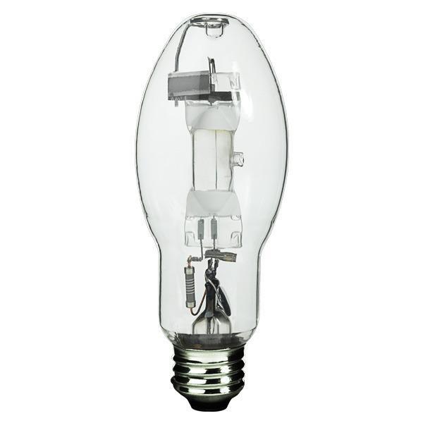 BD17 Unprotected Arc Tube Pulse Start Metal Halide Bulb - E26 Medium Base - 175W - GE